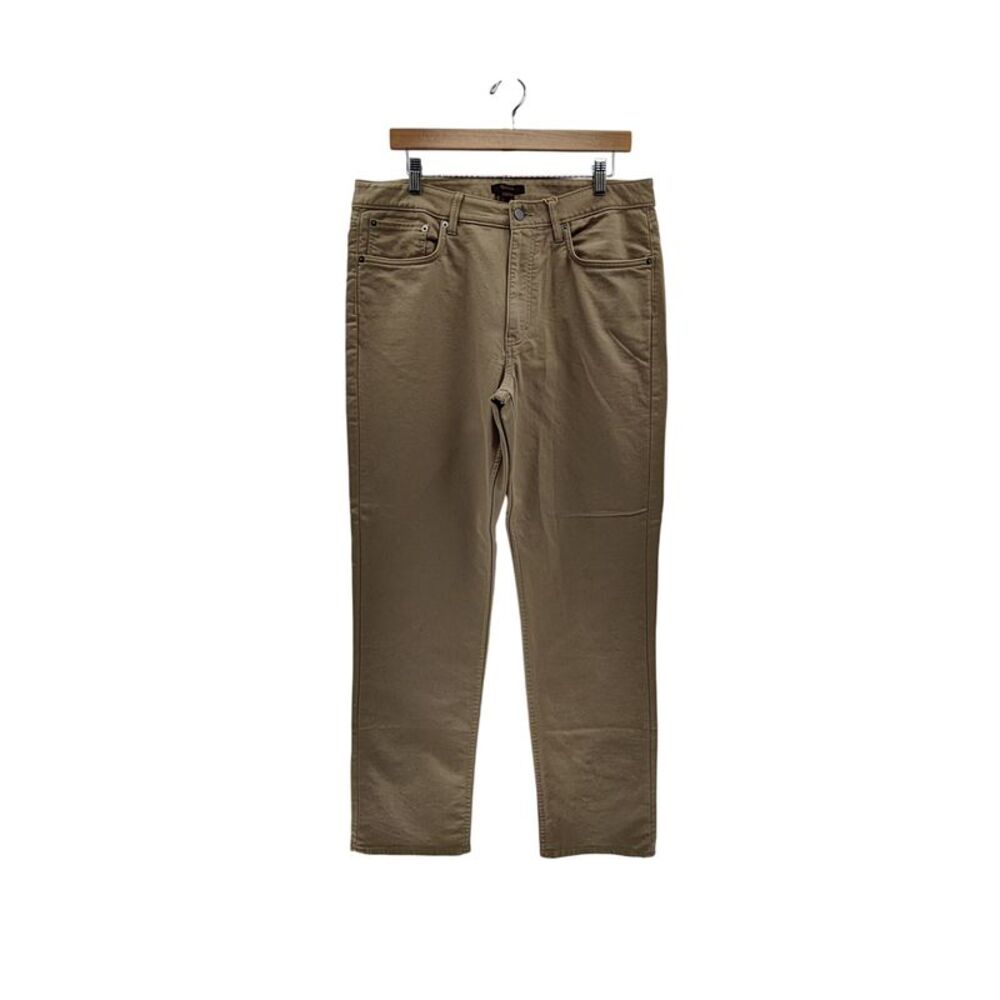 Quince Men Comfort Stretch Traveler 5-Pocket Pants Straight Sand Dune 34